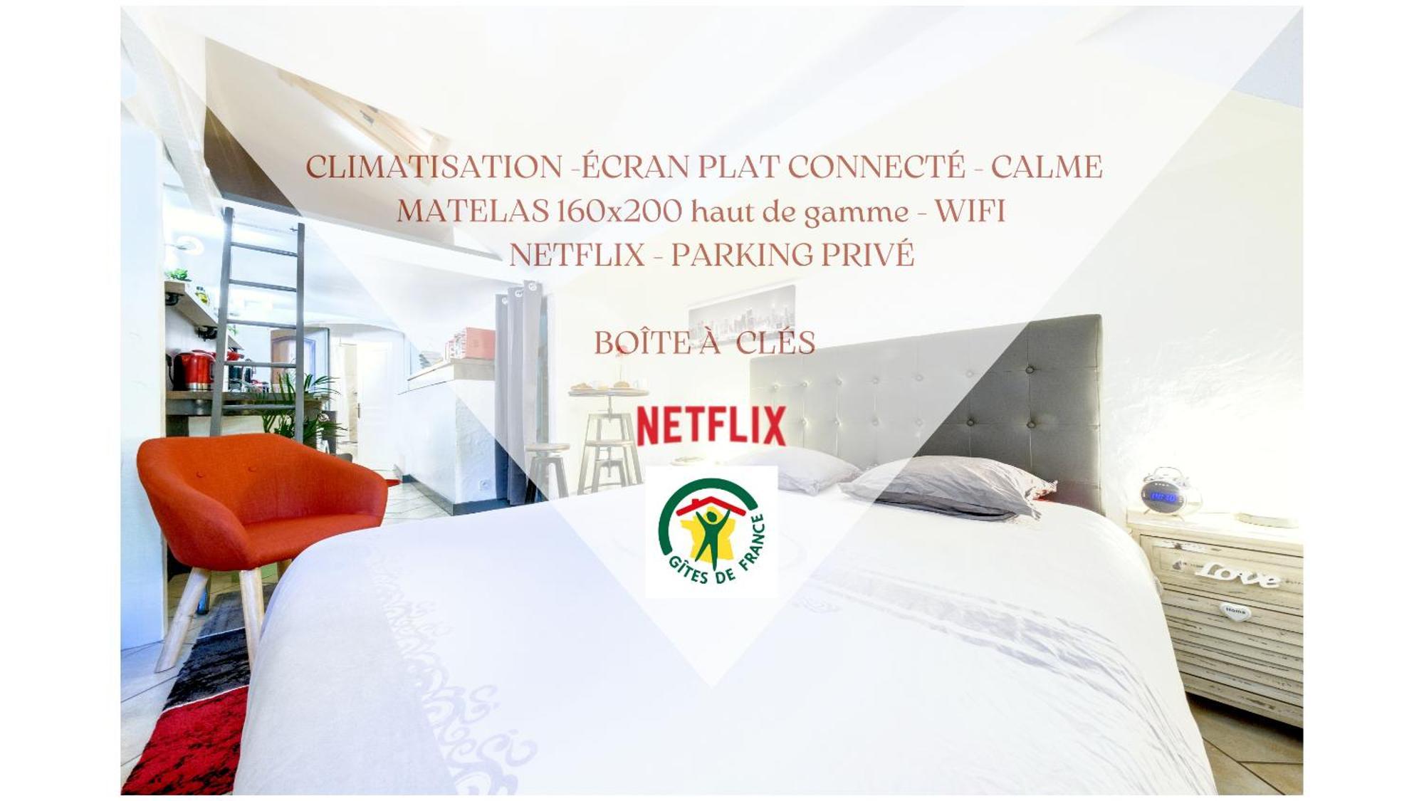 Studio Atypique Et Cosy, Classe "Gite De France" 5Min Centre, 15Min Gare, Lit Queen Size "Climatisation, Netflix Et Wifi, Parking, Lave Vaisselle, Boite A Cles Pour Arrivee Tardive - Gites La Tarine Albertville Dış mekan fotoğraf